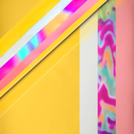 12" x 12" Permanent Chrome Foil Vinyl Sampler by Make Market®